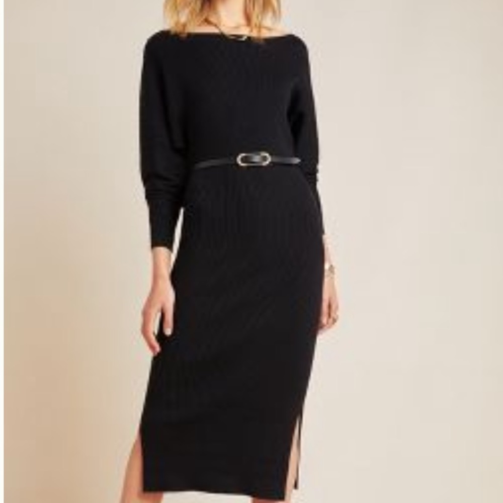 Anthropologie Shea Sweater Midi Dress